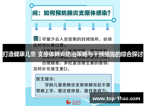 打造健康儿童 支原体肺炎防治策略与干预措施的综合探讨